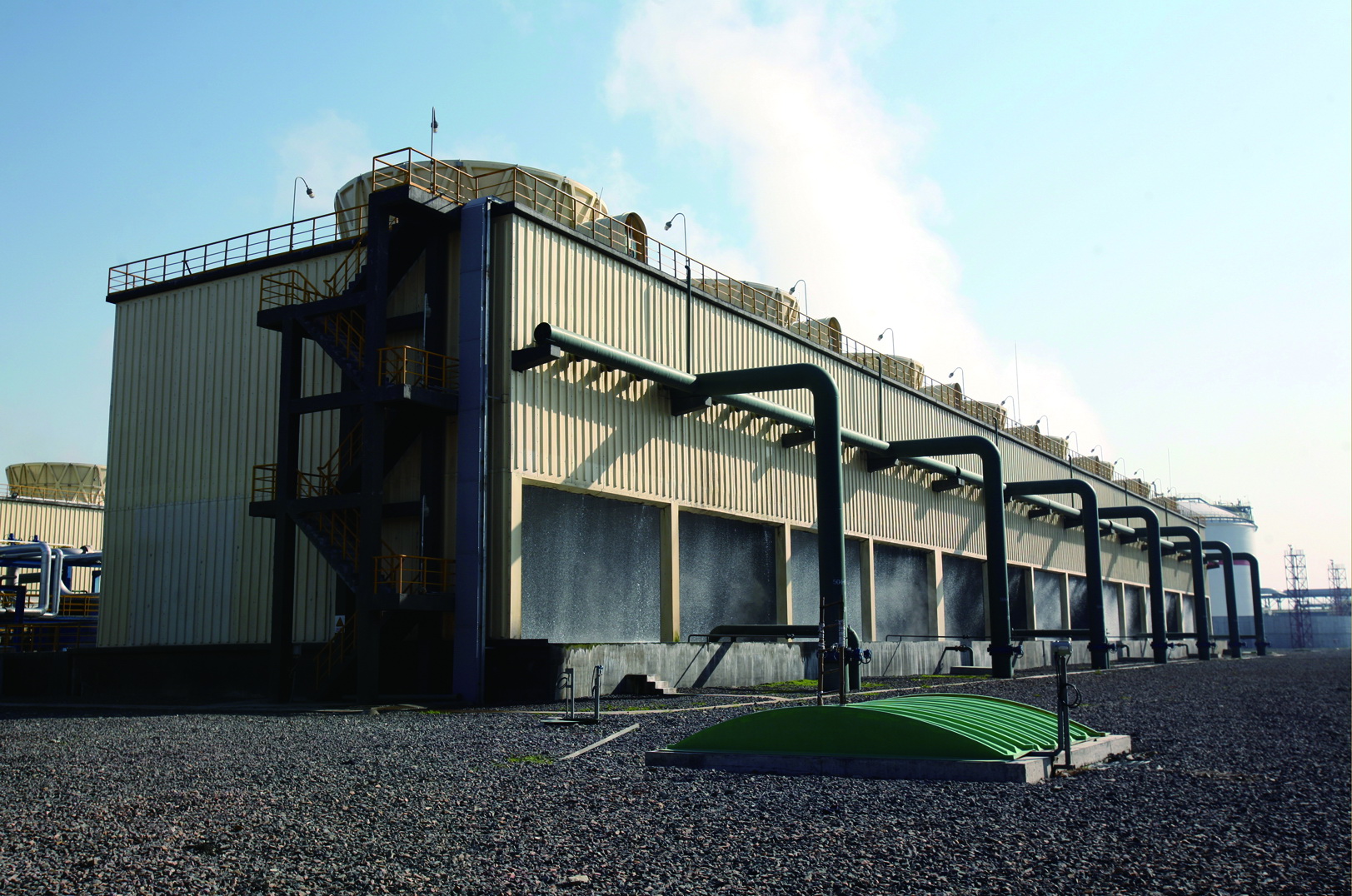 鎮海煉化100萬噸每年乙烯第四循環水場